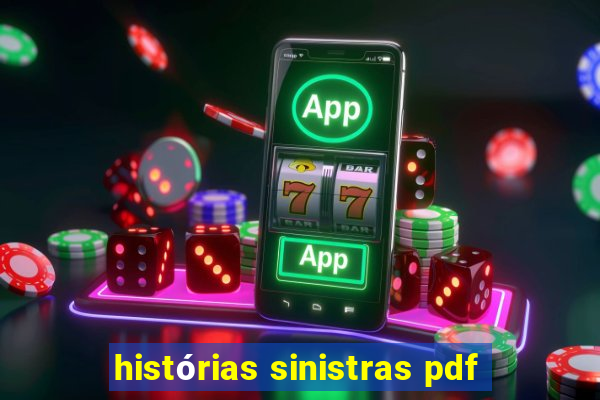 histórias sinistras pdf