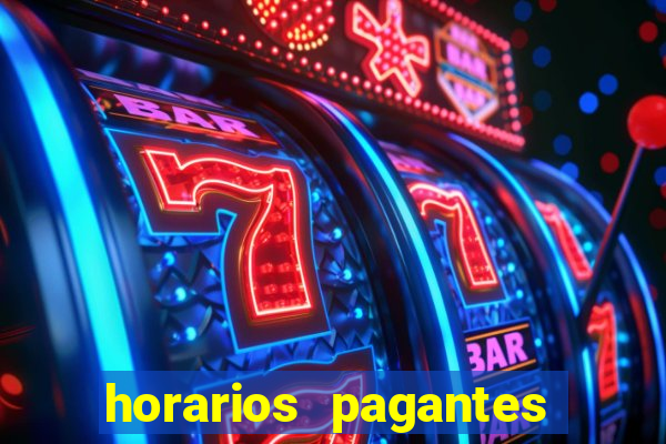 horarios pagantes fortune tiger bet7k