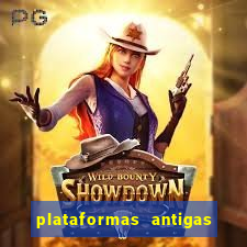 plataformas antigas de jogos