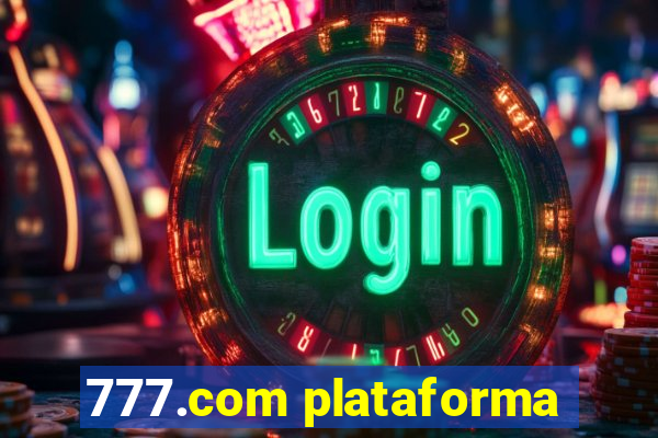 777.com plataforma