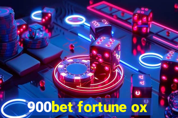 900bet fortune ox