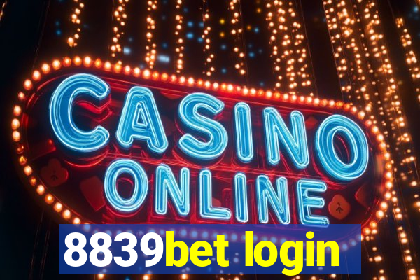 8839bet login