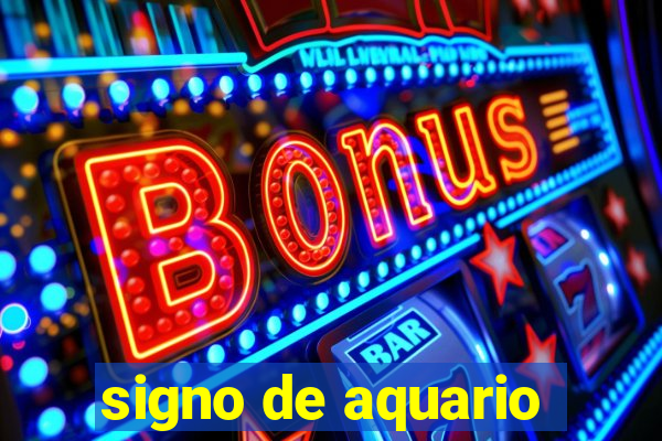 signo de aquario