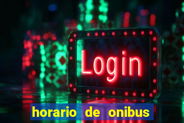 horario de onibus joinville vila nova via walmor harger