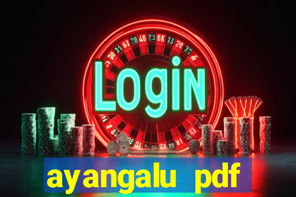 ayangalu pdf ayangalu orisha