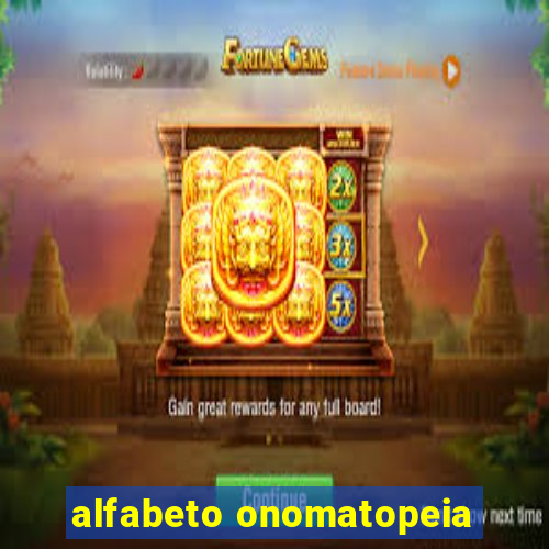 alfabeto onomatopeia