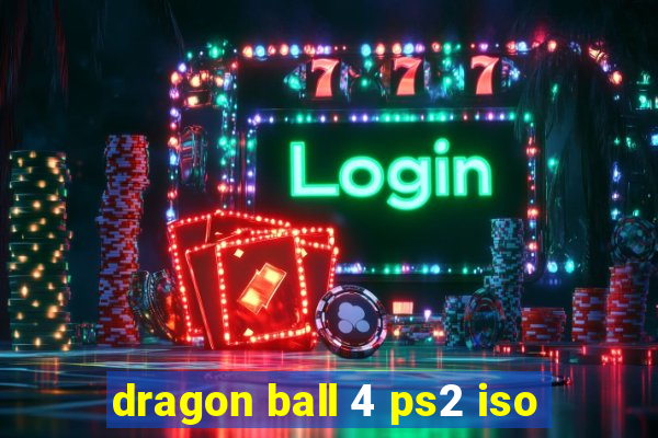 dragon ball 4 ps2 iso