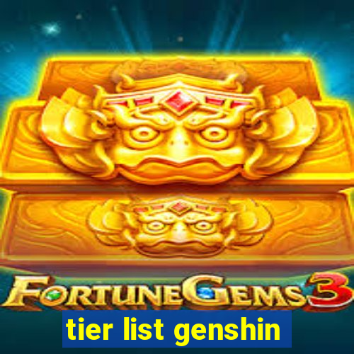 tier list genshin