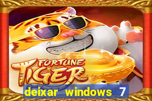 deixar windows 7 mais rapido