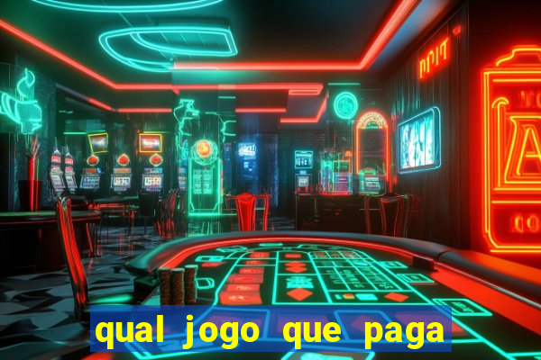 qual jogo que paga dinheiro de verdade pelo pix