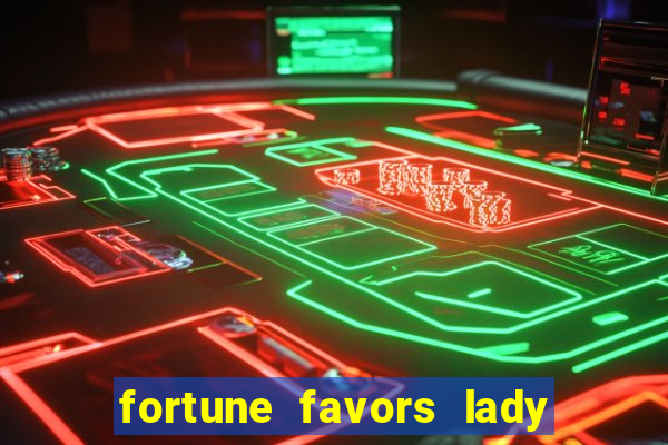 fortune favors lady nikuko legendado pt br