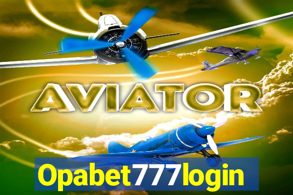 Opabet777login