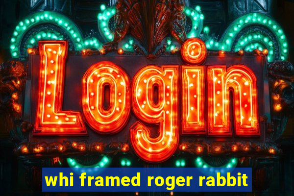 whi framed roger rabbit