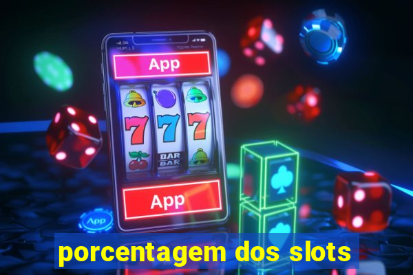 porcentagem dos slots