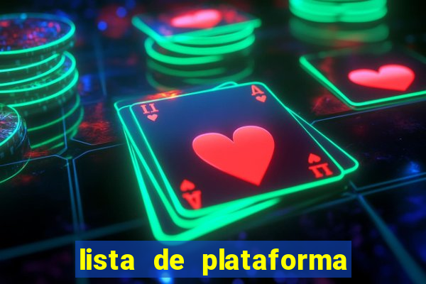 lista de plataforma de jogos