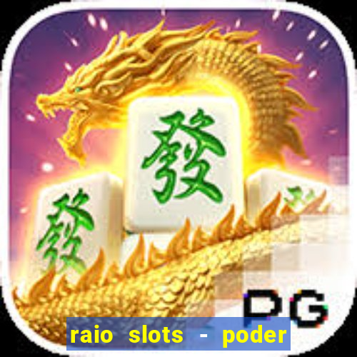 raio slots - poder de zéus