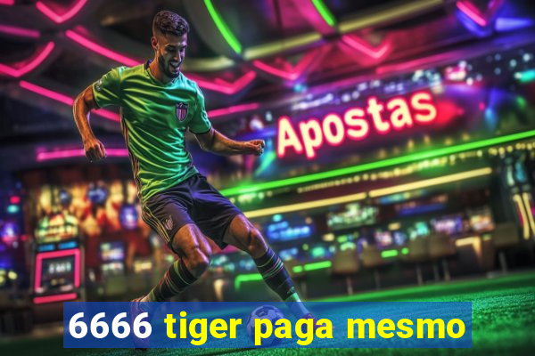 6666 tiger paga mesmo