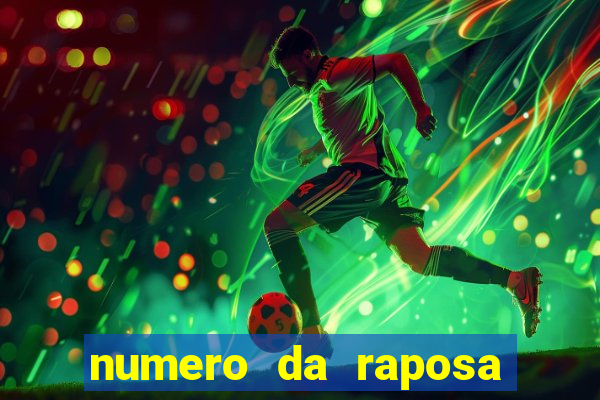 numero da raposa jogo do bicho