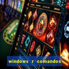 windows r comandos para limpar