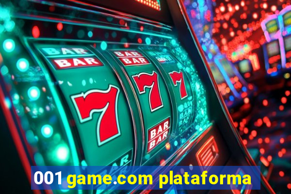 001 game.com plataforma