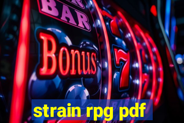 strain rpg pdf