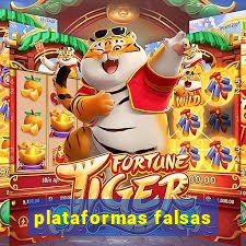 plataformas falsas