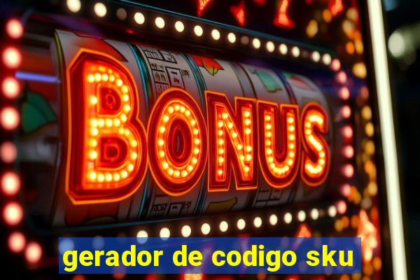 gerador de codigo sku