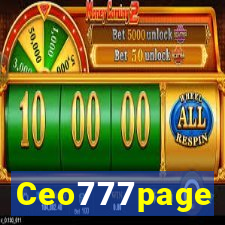 Ceo777page