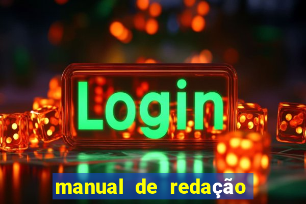 manual de redação folha de são paulo pdf