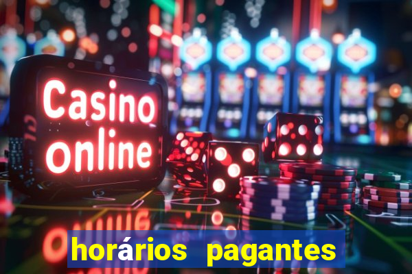 horários pagantes fortune tiger madrugada