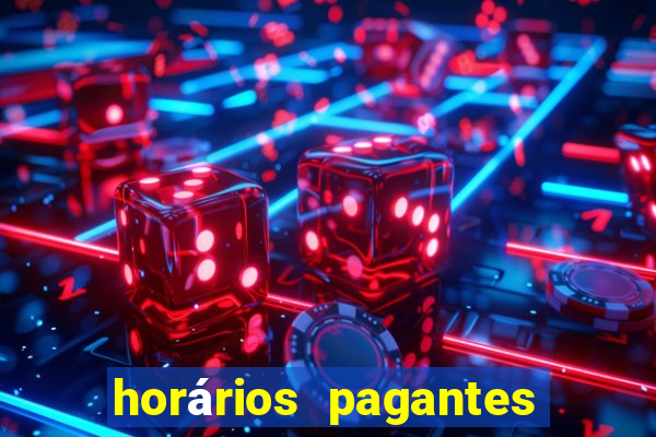 horários pagantes fortune rabbit hoje