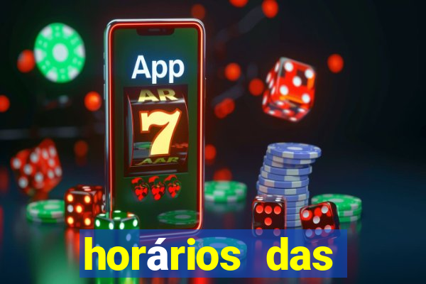 horários das plataformas de jogos