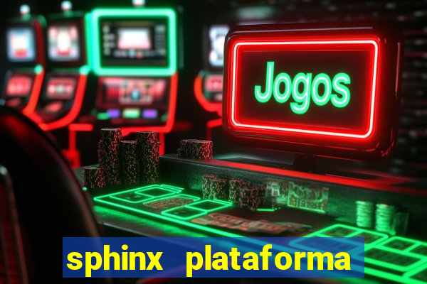 sphinx plataforma de jogos