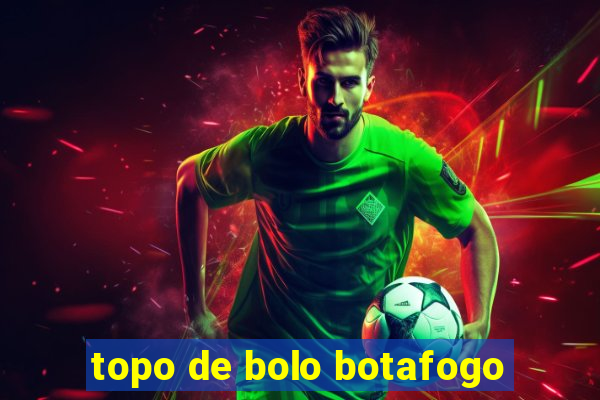 topo de bolo botafogo