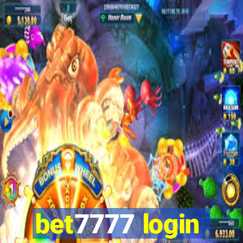 bet7777 login