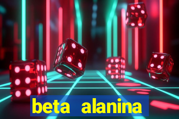 beta alanina aumenta a pressao