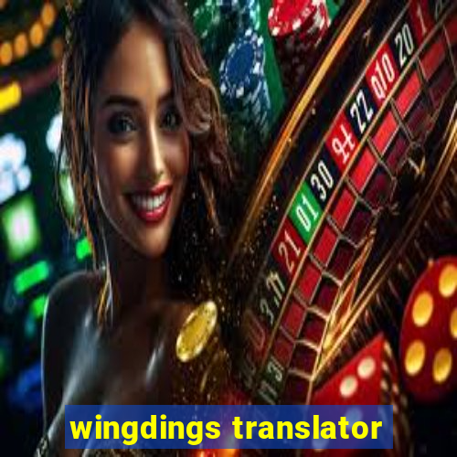 wingdings translator