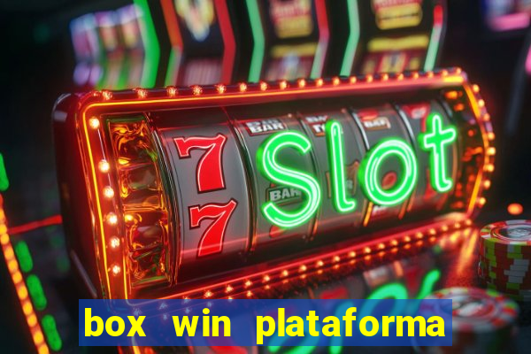 box win plataforma de jogos