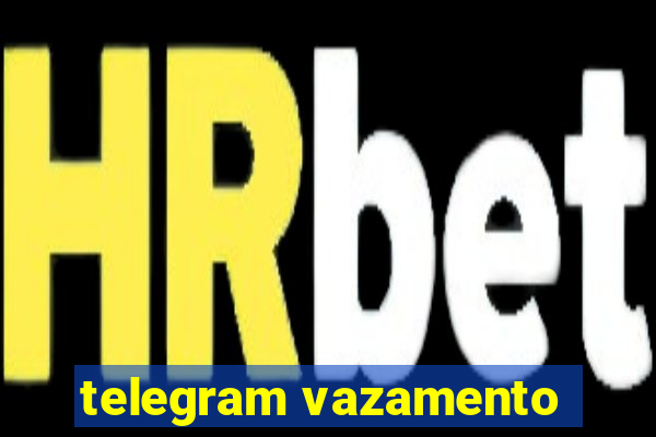 telegram vazamento