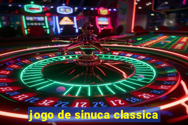 jogo de sinuca classica