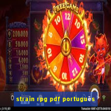 strain rpg pdf português