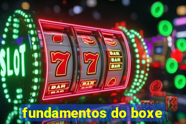 fundamentos do boxe