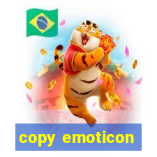 copy emoticon