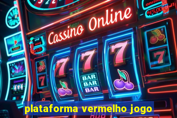 plataforma vermelho jogo