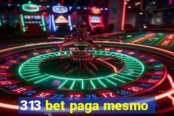 313 bet paga mesmo