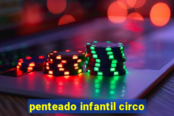 penteado infantil circo