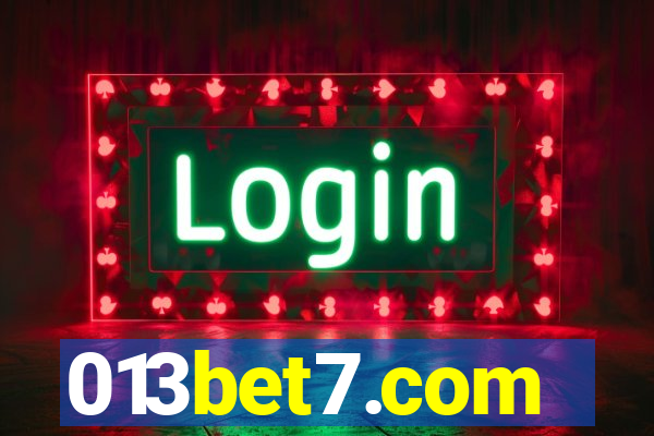 013bet7.com