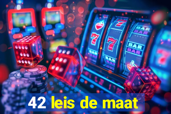 42 leis de maat