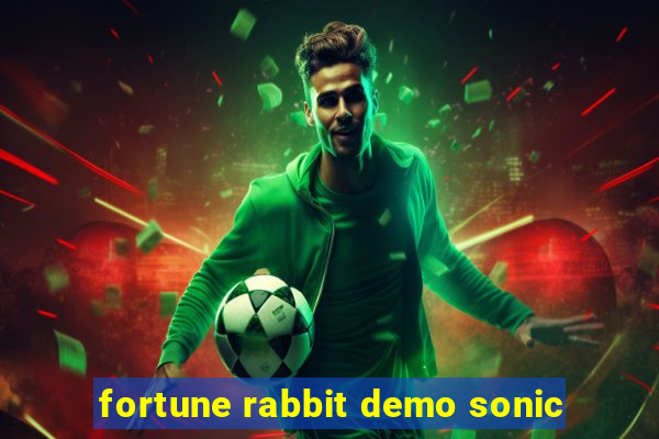 fortune rabbit demo sonic