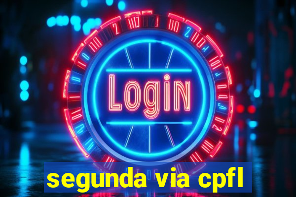 segunda via cpfl